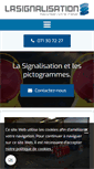 Mobile Screenshot of lasignalisationroutiere.be